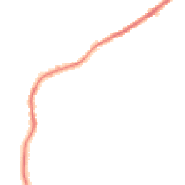 Night-time road noise heatmap for WN3 6BS