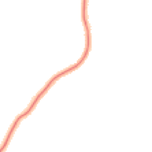 Night-time road noise heatmap for WN3 6DJ