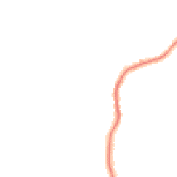 Night-time road noise heatmap for WN3 6GE