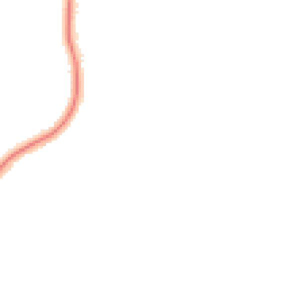 Night-time road noise heatmap for WN3 6JJ