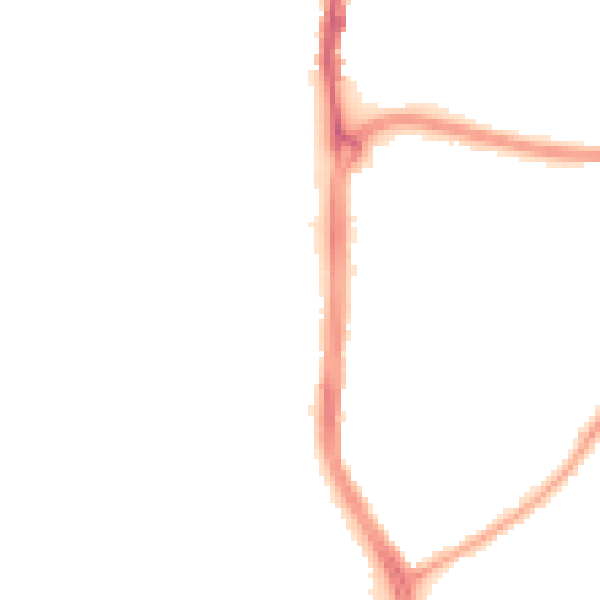 Night-time road noise heatmap for WN3 6QX