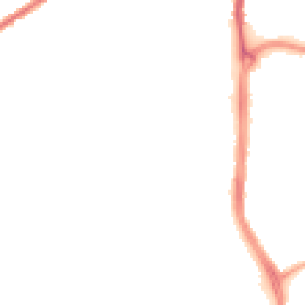 Night-time road noise heatmap for WN3 6RA