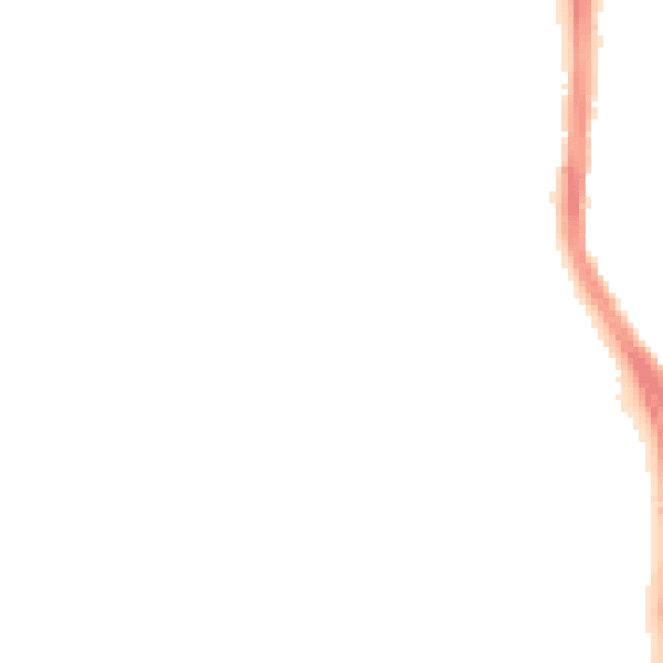 Night-time road noise heatmap for WN3 6UQ