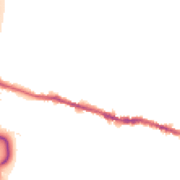 Night-time road noise heatmap for WN5 0AL