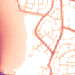 Daytime road noise heatmap for WN5 0DB