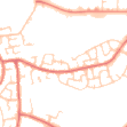 Daytime road noise heatmap for WN5 0EQ