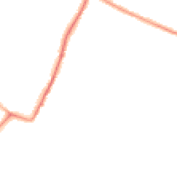 Night-time road noise heatmap for WN5 7NT