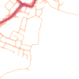 Daytime road noise heatmap for WN5 7TX
