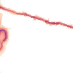 Night-time road noise heatmap for WN5 8JF