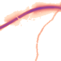 Night-time road noise heatmap for WN5 8TT