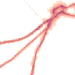 Night-time road noise heatmap for WN5 9BH