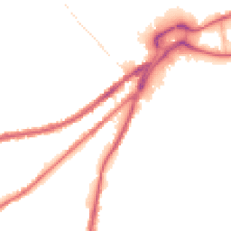 Night-time road noise heatmap for WN5 9BJ