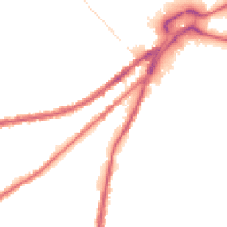 Night-time road noise heatmap for WN5 9BQ