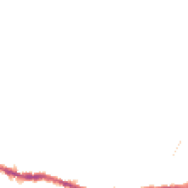 Night-time road noise heatmap for WN5 9UL