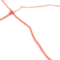 Night-time road noise heatmap for WN6 0BD