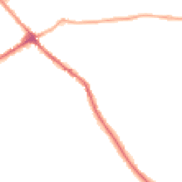 Night-time road noise heatmap for WN6 0BG