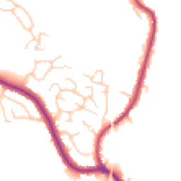 Daytime road noise heatmap for WN6 0BN