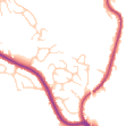 Daytime road noise heatmap for WN6 0BP