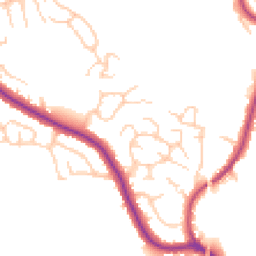 Daytime road noise heatmap for WN6 0BS