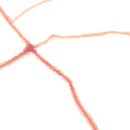 Night-time road noise heatmap for WN6 0DA