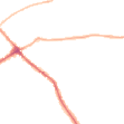Night-time road noise heatmap for WN6 0DE