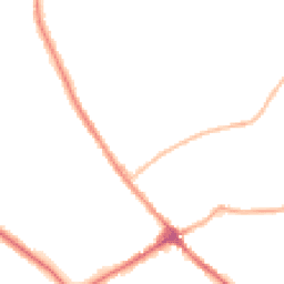 Night-time road noise heatmap for WN6 0NW