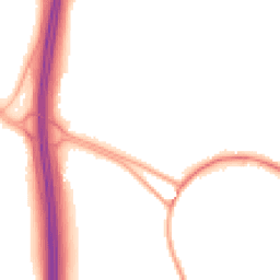 Night-time road noise heatmap for WN6 0SD