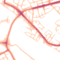 Daytime road noise heatmap for WN6 7QH