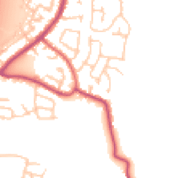 Daytime road noise heatmap for WN6 8AJ