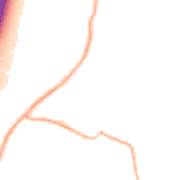 Night-time road noise heatmap for WN6 8AU