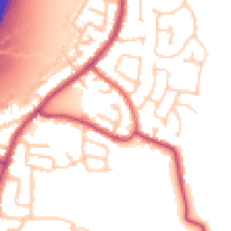 Daytime road noise heatmap for WN6 8BA