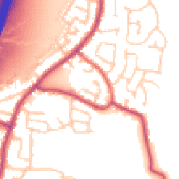 Daytime road noise heatmap for WN6 8BB