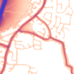 Daytime road noise heatmap for WN6 8BD