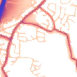 Daytime road noise heatmap for WN6 8BE