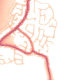 Daytime road noise heatmap for WN6 8DL