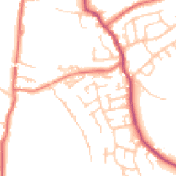 Daytime road noise heatmap for WN6 8DP
