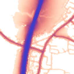 Daytime road noise heatmap for WN6 8ED