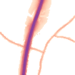 Night-time road noise heatmap for WN6 8ED