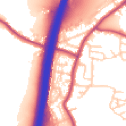 Daytime road noise heatmap for WN6 8EH