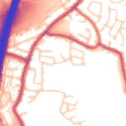 Daytime road noise heatmap for WN6 8HF