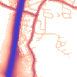 Daytime road noise heatmap for WN6 8HR