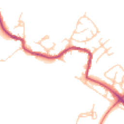 Daytime road noise heatmap for WN6 8LF