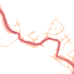 Daytime road noise heatmap for WN6 8LQ