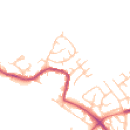 Daytime road noise heatmap for WN6 8LS