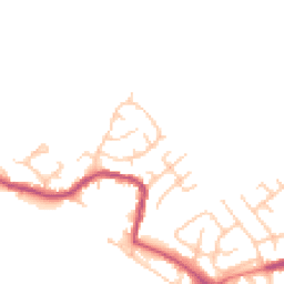 Daytime road noise heatmap for WN6 8LZ