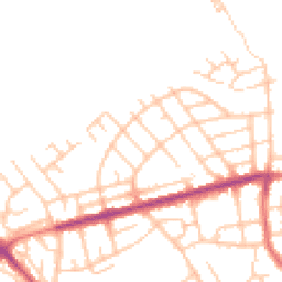 Daytime road noise heatmap for WN6 8NR