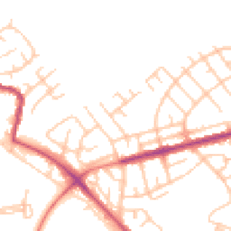 Daytime road noise heatmap for WN6 8PD