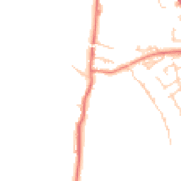 Daytime road noise heatmap for WN6 9AP