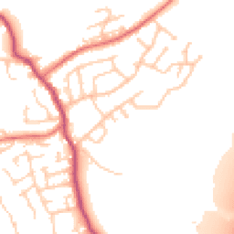 Daytime road noise heatmap for WN6 9JQ