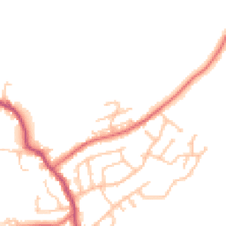 Daytime road noise heatmap for WN6 9LG